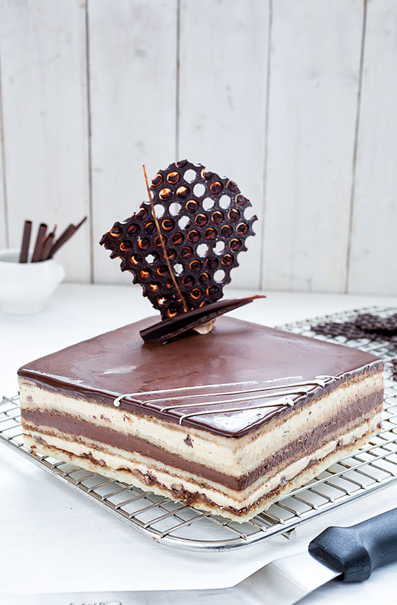 French pastry chef Cyriaque Gavillon worked at the legendary Dalloyau shop  in Paris and when inventing the Opera cake he wanted to make… | Instagram